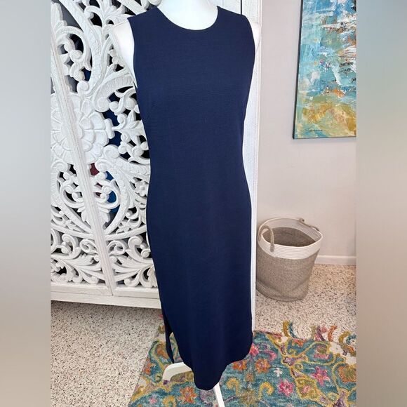 Hutch Navy Sheath Dress with Ribbon Tie Size S - Picture 5 of 9